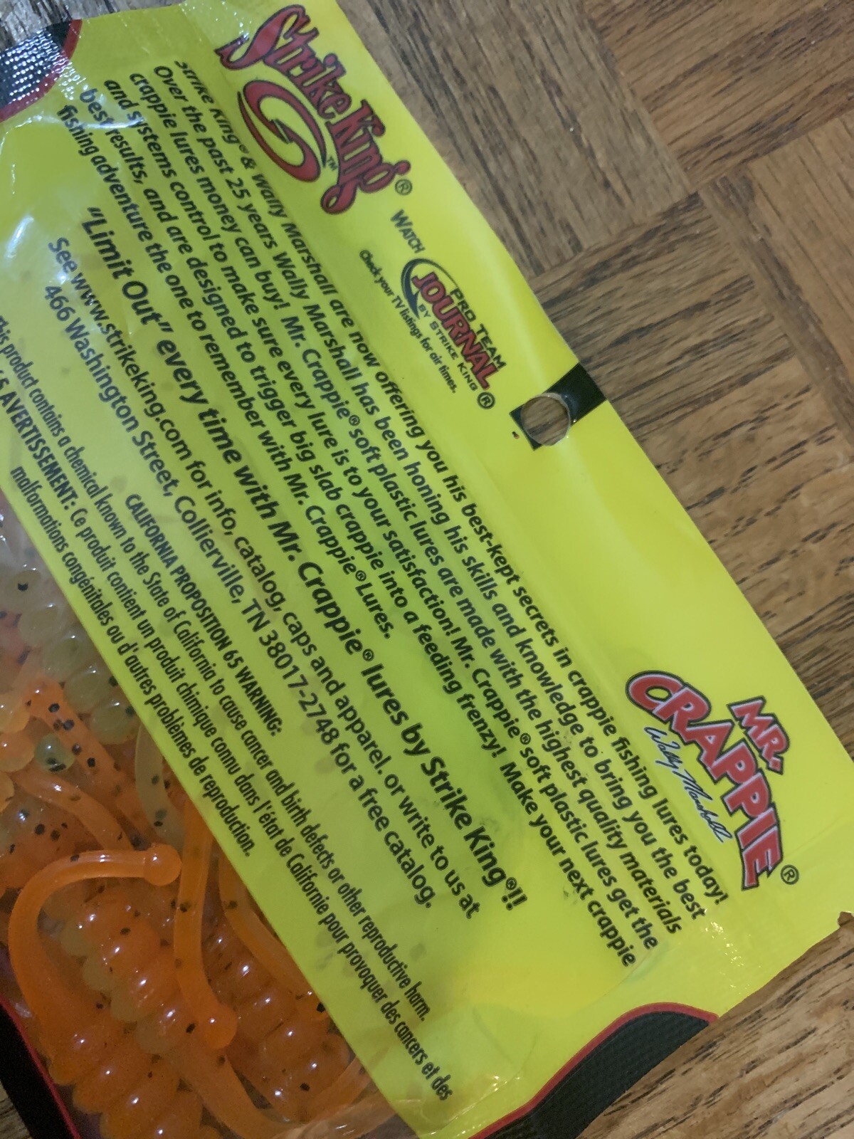 Mr. Crappie By Strike King MRCJ2-193 2” Joker Cajun Cricket 1ea 15pk-NEW-SHIP24H - Image 5