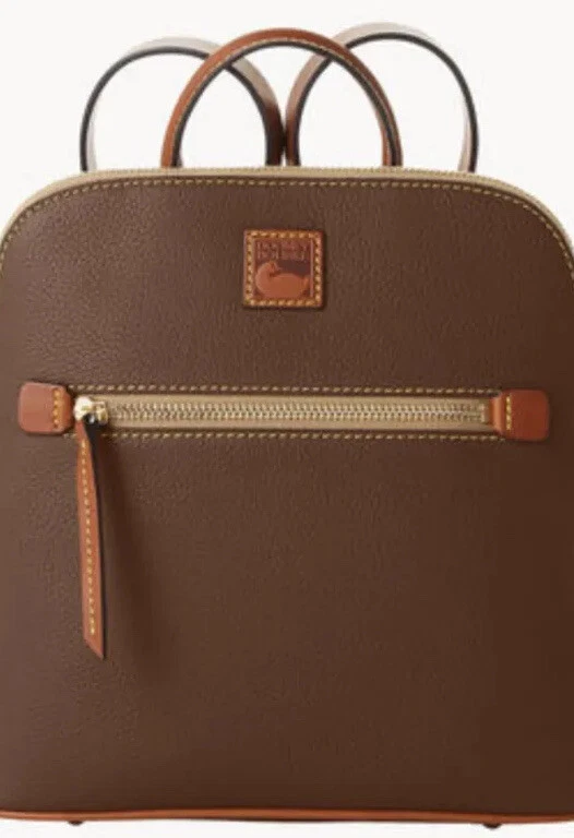 Dooney Bourke Backpack Bark New With Tag Rich European Pebble