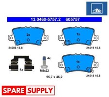 Image of BRAKE PAD SET, DISC BRAKE FOR HONDA BALLADE CIVIC ATE 13.0460-5757.2