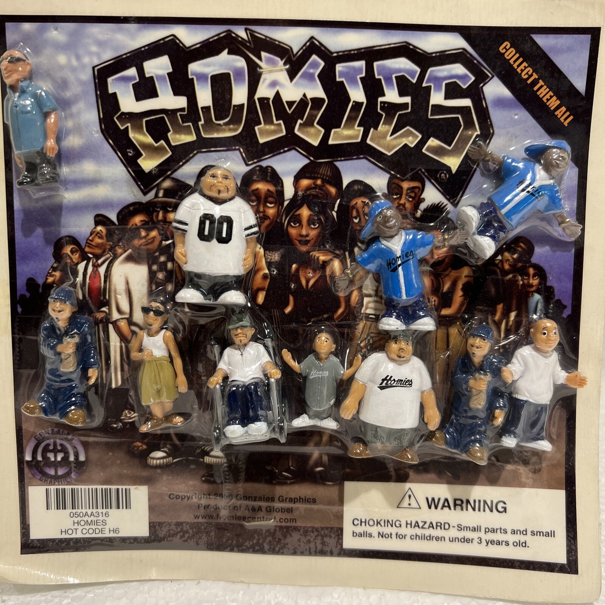 homies series 3 rare pack of 11 collectible mini figures 2000