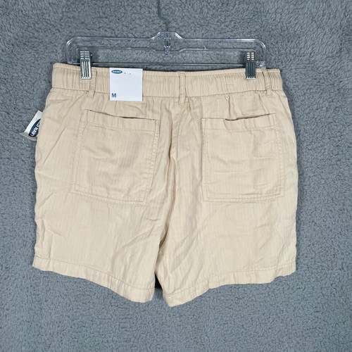 NWT Old Navy Women’s High-Waisted Textured Twill Shorts - 4” Inseam Size Medium