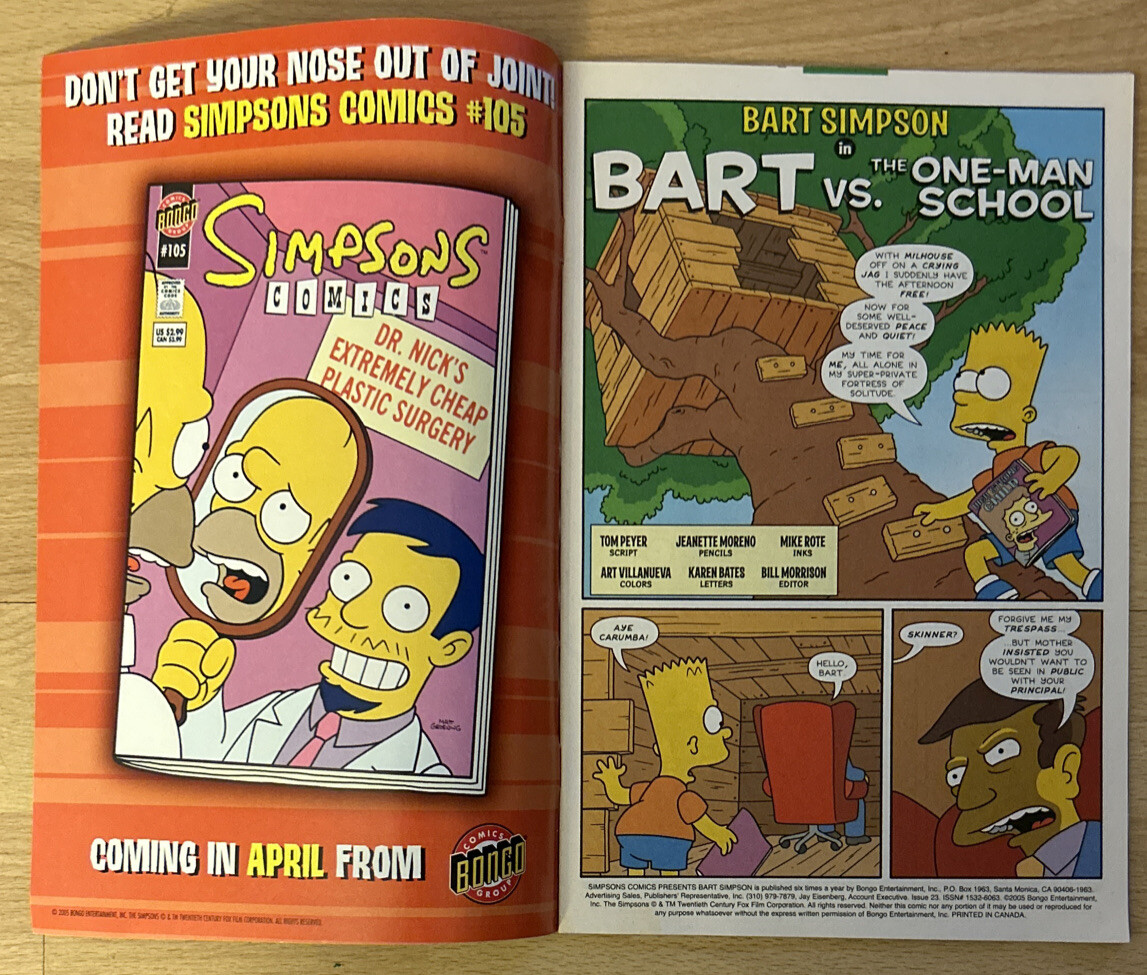 Simpsons Comics Presents Bart Simpson Best In The West 23