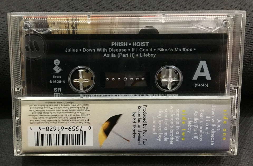 Phish Hoist Cassette Tape Like New (Used) 1994 Very Rare Psychedelic Rock Funk - Image 3 of 4