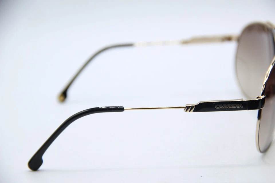 NEW CARRERA PANAMERIKA65 2M2HA BLACK GOLD AUTHENTIC FRAMES SUNGLASSES 65-11 - Image 4 of 4