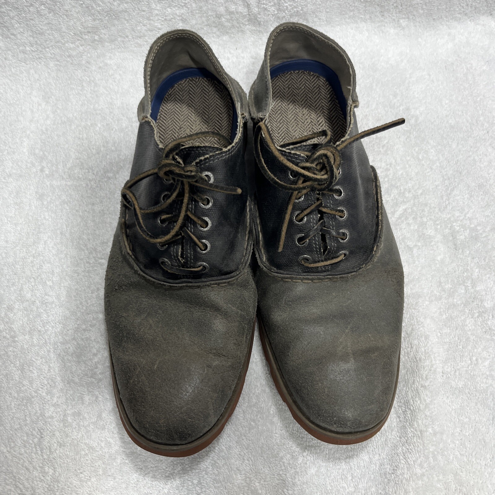 Sperry Top-Sider Mens Gray Bow Shoes Size 12 M