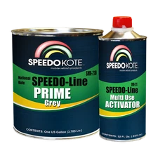 Speedokote High Build 2K Urethane Primer Gray Gallon Kit, SMR-210/211-K