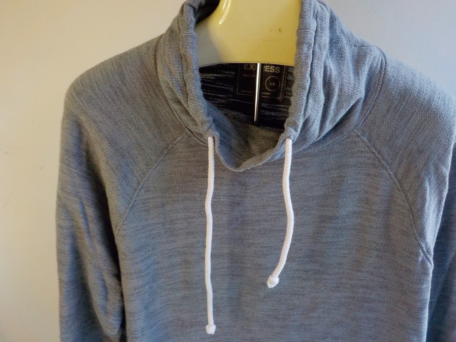 EXPRESS Womens Pullover Drawstring Neck Sweatshir… - image 2