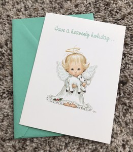 Vintage Christmas Cards Current Critters Mouse 2 by ...