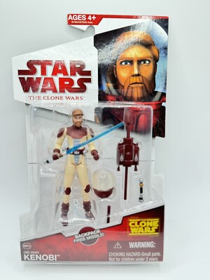 Star Wars 2009 Obi-Wan Kenobi CW12 The Clone Wars (Never Opened)