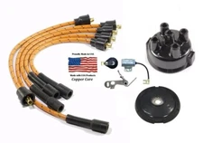 Complete Tune up kit Allis Chalmers Tractor WC, WD, WD45, WF Delco Clip-held