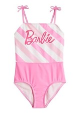 Barbie Swimsuit Tankini Bikini Swim Girls 4 5 6 6X NWT Barbiecore Pink NEW