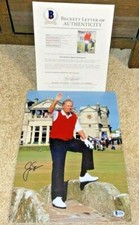 JACK NICKLAUS SIGNED 11X14 PHOTO BRITISH OPEN ST ANDREWS MASTERS GOLF 2023 BAS
