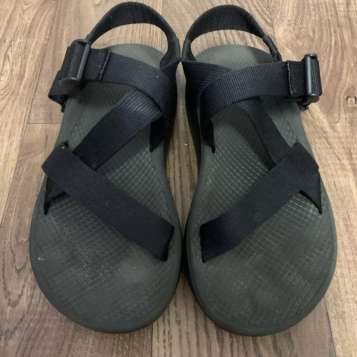 Chaco Z/1 Classic Active Sandals Black Strappy Shoe Vibram Soles ~ Mens Size 7