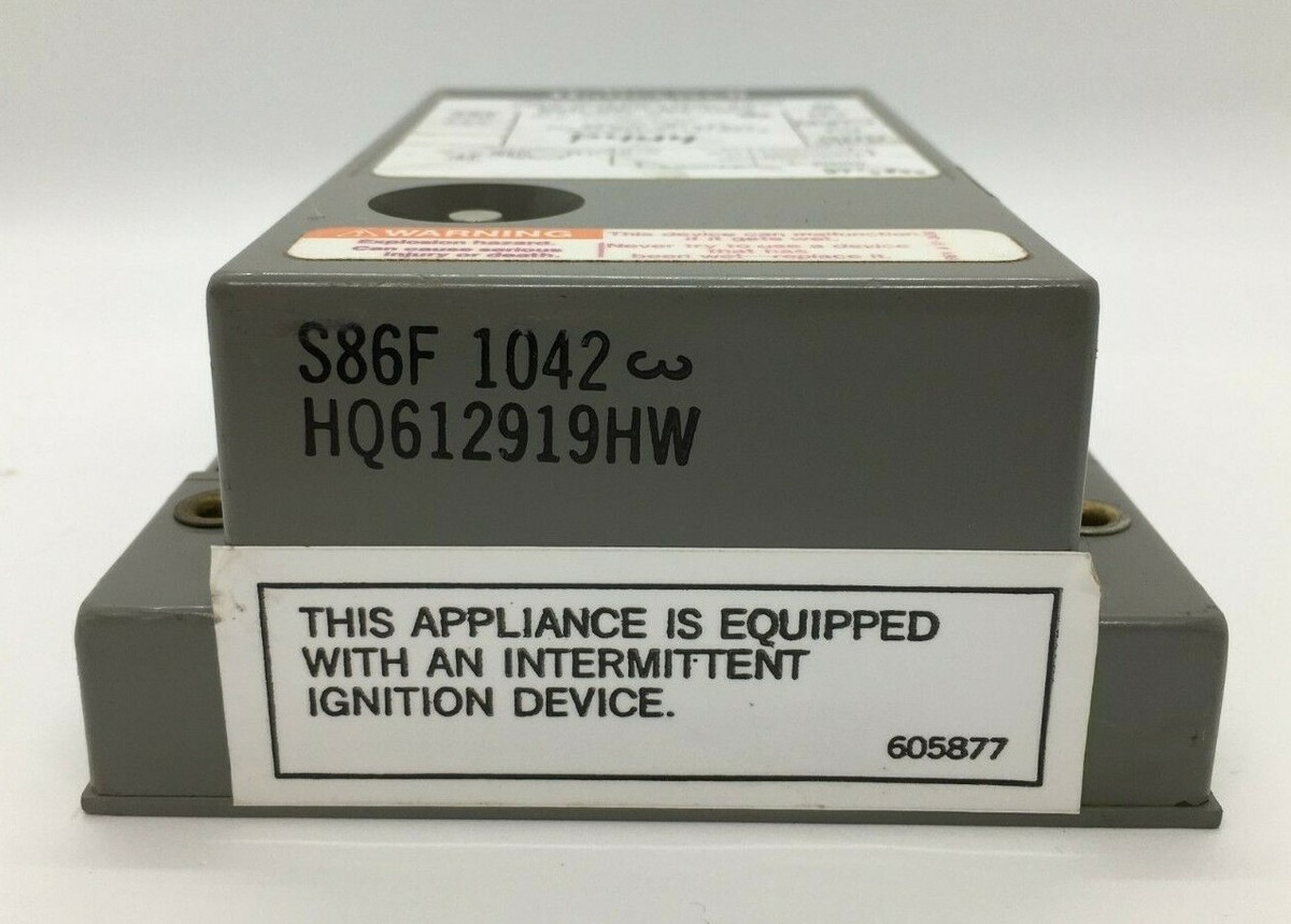 Honeywell, Inc. S87B1008 - Modulo di accensione a scintilla diretta, 6 secondi di tempo di prova