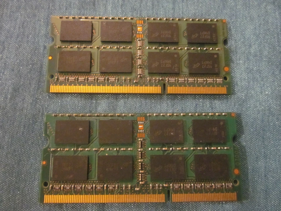 MICRON 2X 2GB = 4GB PC3 8500S Laptop Memory RAM MT16JSF25664HZ-1G1F1 - Image 4 of 4
