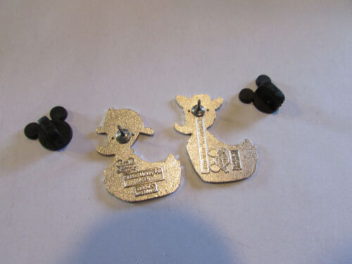set of 2 Disney pin Donald Duck ducky fireman and pirate 2007 hidden mickey - Picture 3 of 5