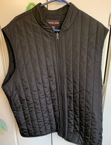 michael kors vest womens black