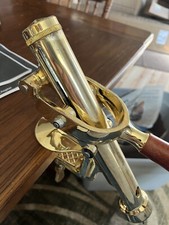Brass Swiss made bar wine opener.