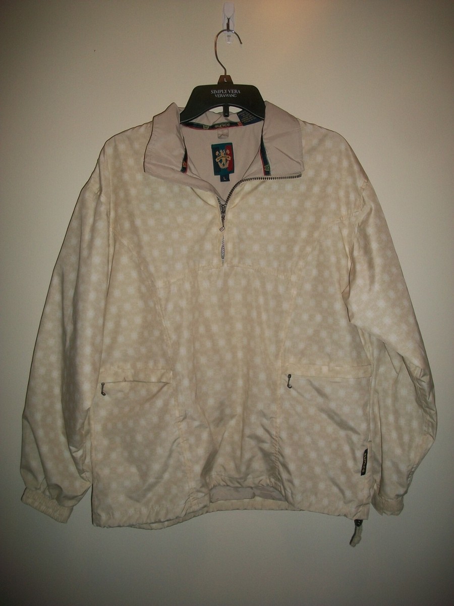 Sunice quarter zip golf rain jacket size L