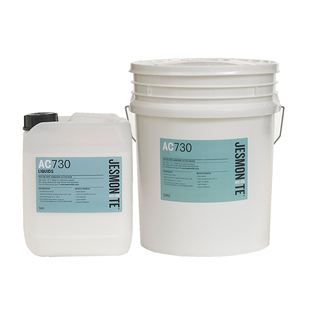 Jesmonite AC730 Silver Grey Granite 30kg Kit (Liquid & Powder)