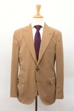 NWT 4295 Brunello Cucinelli Iridescent Herringbone Logo Sport Coat 48/ 38US A201