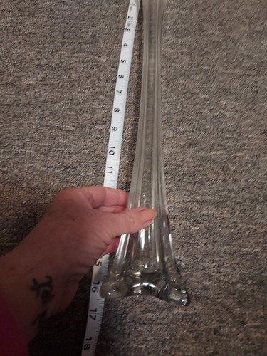 Klarglas Eiffelturm Vase - Bild 6 von 6