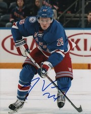 Jimmy Vesey New York Rangers Autographed Signed 8x10 Photo COA #6