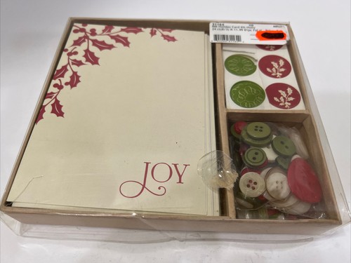 Making Memories Fa La La Holiday Card Kit Christmas Card Kit Missing 1 Joy DIY