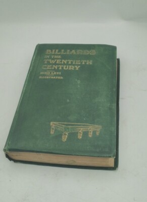 Billiards In The 20th Century Riso Levi 1931 hardcover