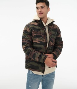 army puffer jacket
