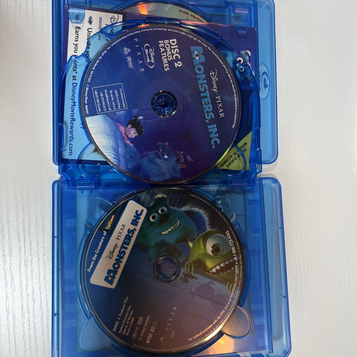 Monsters, Inc. (Four-Disc Blu-ray/DVD Combo + Digital Copy
