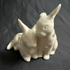 Vintage 90’s Lenox China Jewels Bunnies Figurine  3.75” High
