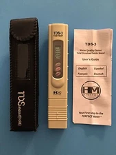 HM Digital TDS-3 Handheld Meter With Carrying Case