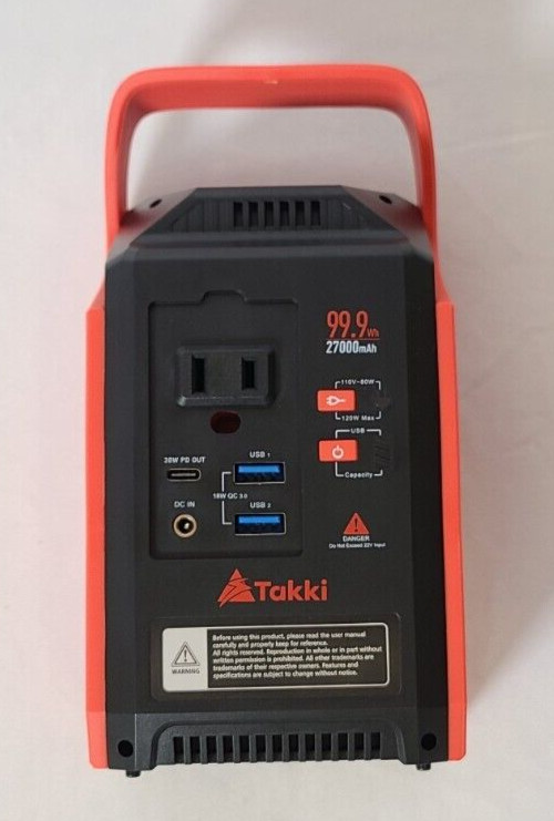 Urgent! 1,182+ Kelowna Homes Without Power! 18 Takki 99Wh Portable Power Station