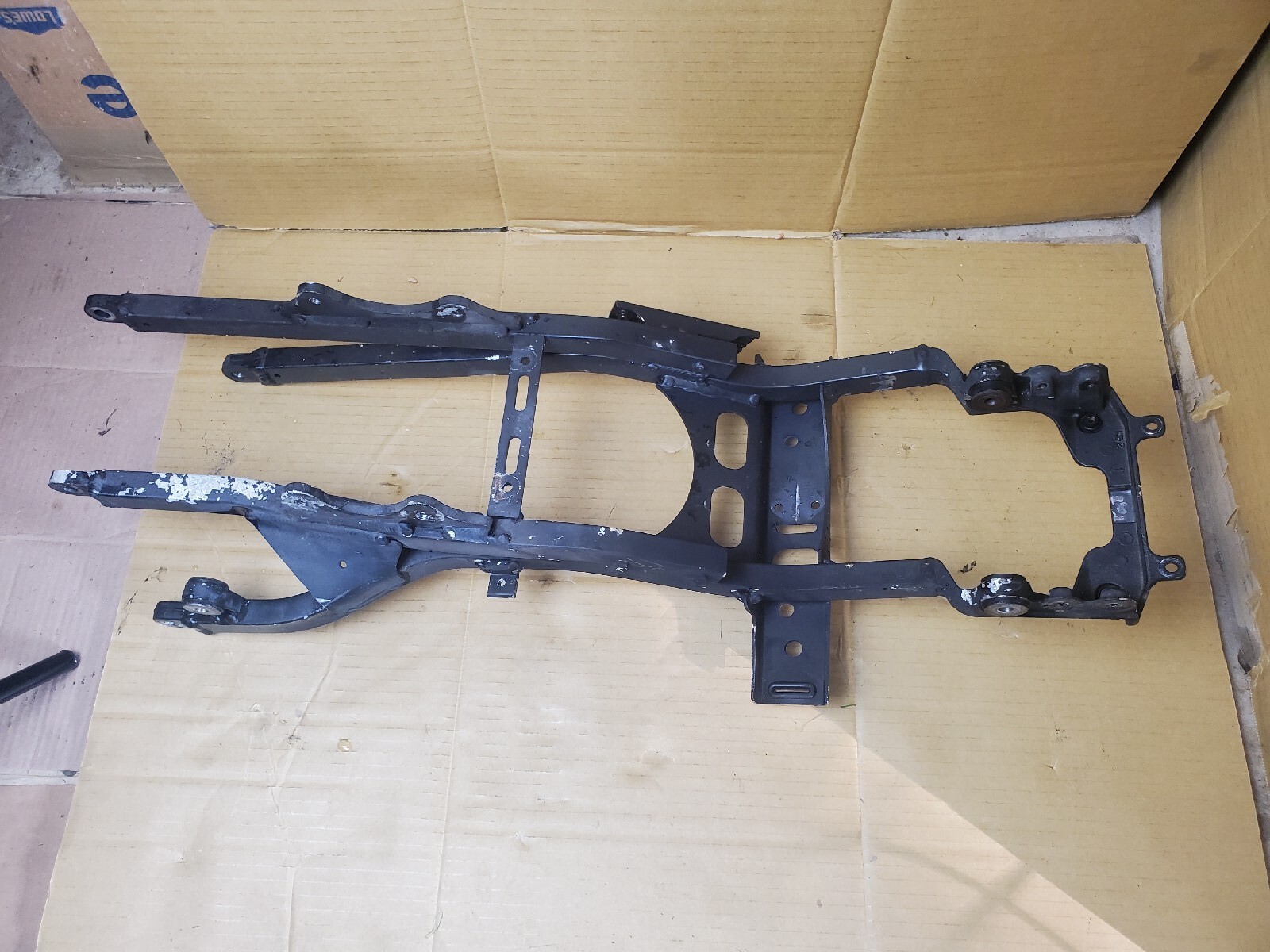 05 06 2005 2006 Kawasaki Ninja Zx6r Zx636 Rear Subframe Back Sub Frame ...