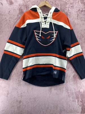 NWT- 47 Brand Lehigh Valley Phantoms Men's Vintage Superior Lacer Hoodie SIZE: S