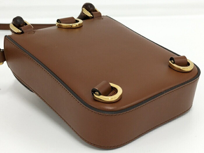 Gucci 3Way Mini Shoulder Bag Bamboo Brown Leather 702106 | eBay Gucci 3Way Mini Shoulder Bag Bamboo Brown Leather 702106 | eBay