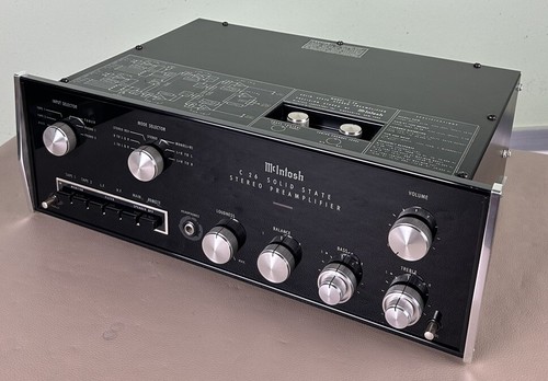 MCINTOSH C26 STEREO PREAMPLIFIER PAPERWORK NICE