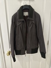 Brown Rip Curl Leather Jacket Women’s Medium - Never Worn Open To Offers