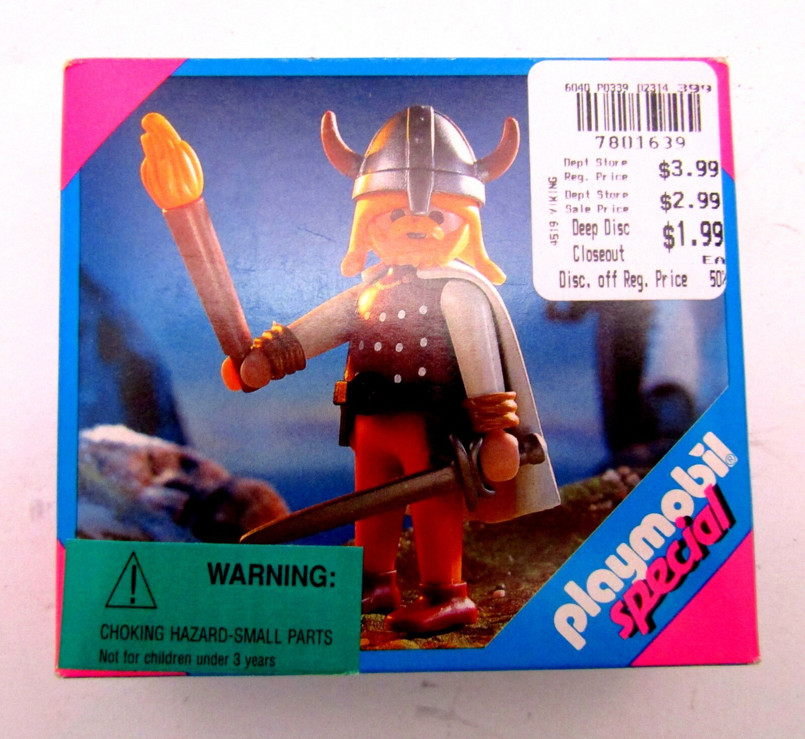 Vintage Playmobil Special #4519 Viking Warrior (Sealed) – FUNAAB - Main Image