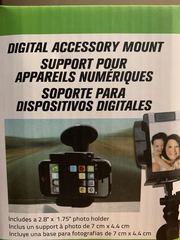 Soporte universal para automóvil para parabrisas tablero de instrumentos montaje succión para teléfono celular GPS PDA Foto 3 de 4