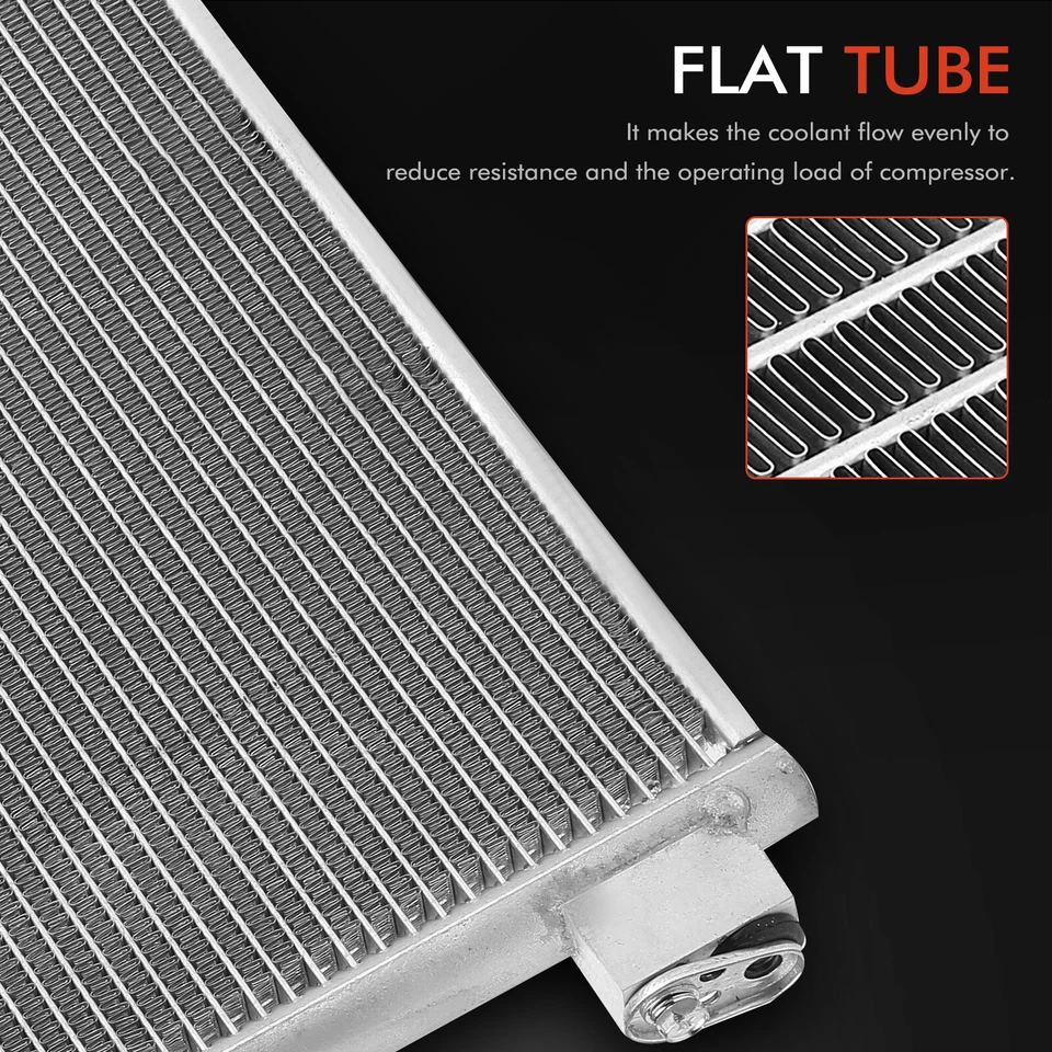 Condensador de aire acondicionado con soporte para Chevy W3500 Tiltmaster GMC NPR-HD Foto 3 de 4