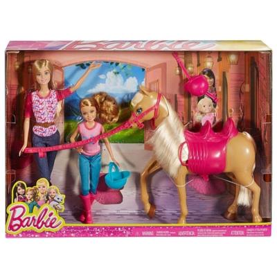 barbie sisters 4 horse set
