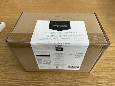 Amazon Basics PAR20 7W 500 Lumens Daylight Dimmable 10,000 Hr 6 Pack Light Bulbs