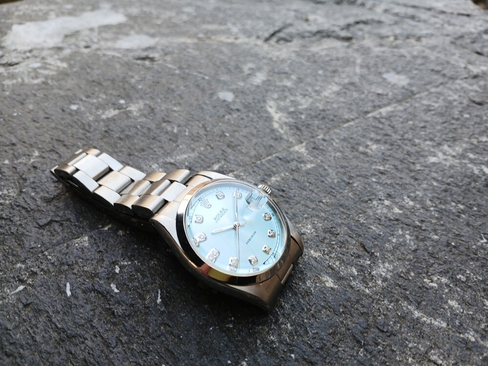 【ヴィンテージ】MOMENTS DE MODE Vintage Rolex Oysterdate Precision 6694 Manual Winding Ice
