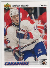 Andrew Cassels 91-92 Upper Deck Hockey Base Common #379 Montreal Canadiens