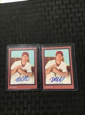 (2) 2014 TOPPS TURKEY RED MATT DAVIDSON AUTOGRAPH RC /499 LOT OF 2 HOT HTF