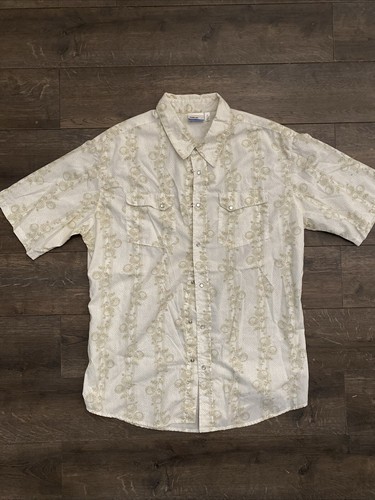 Vintage Hurley Button Snap Shirt Size XL