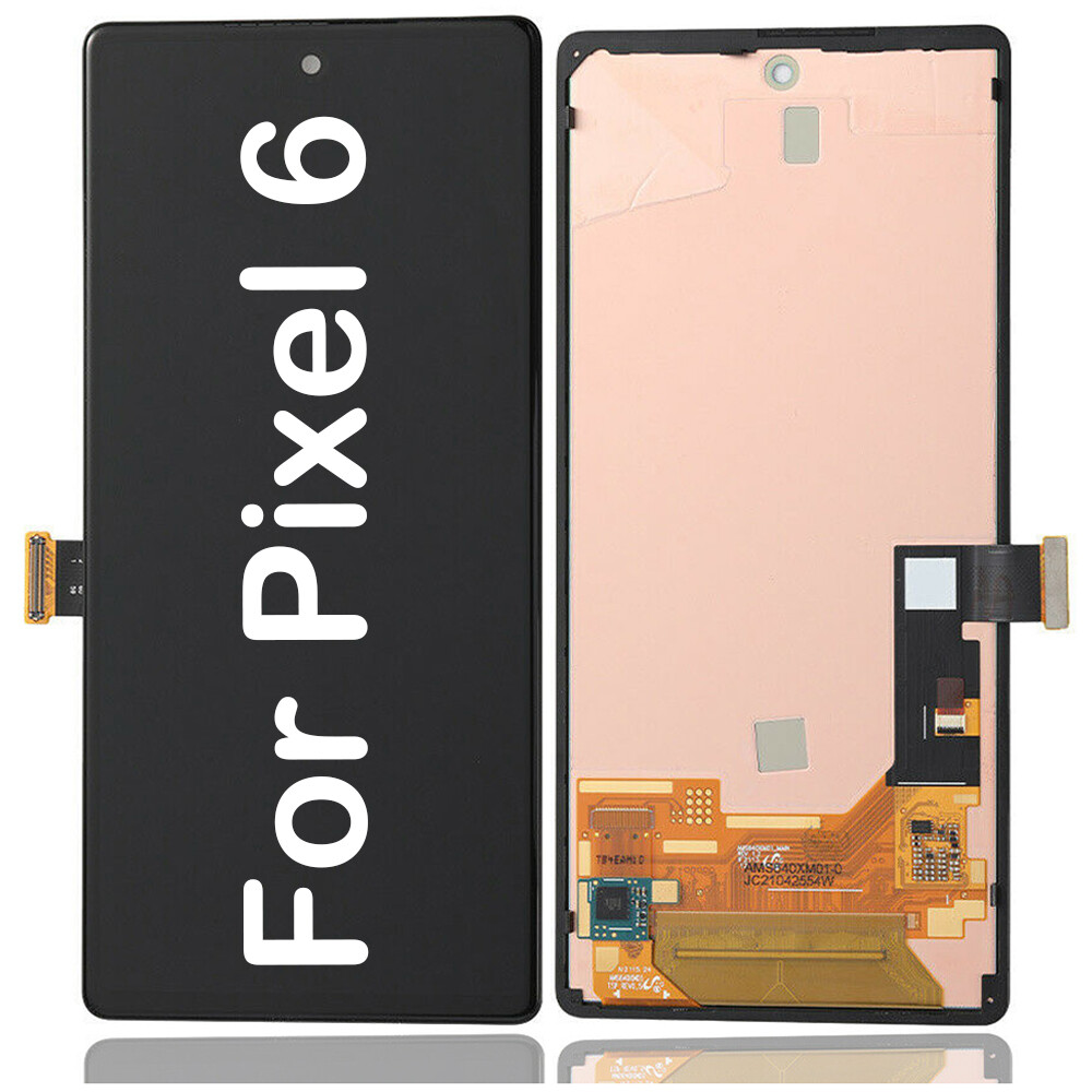 Google Pixel 6 OLED Replacement Screen Touch Digitizer with Frame  