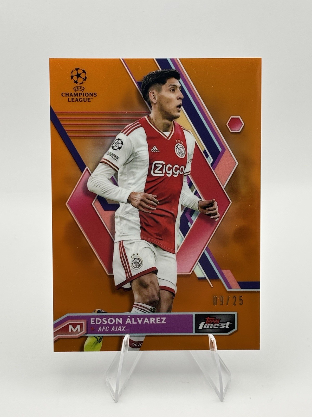 Edson Alvarez Álvarez 2023 Topps Finest UEFA Club Competitions /25 view 1